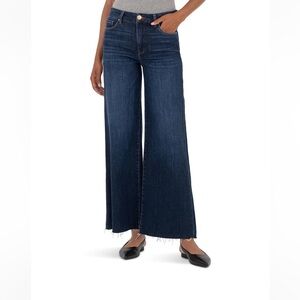 *NEW* KUT from the Kloth Meg high-rise wide-leg jeans